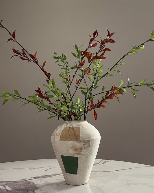 Canvas Patch Vase