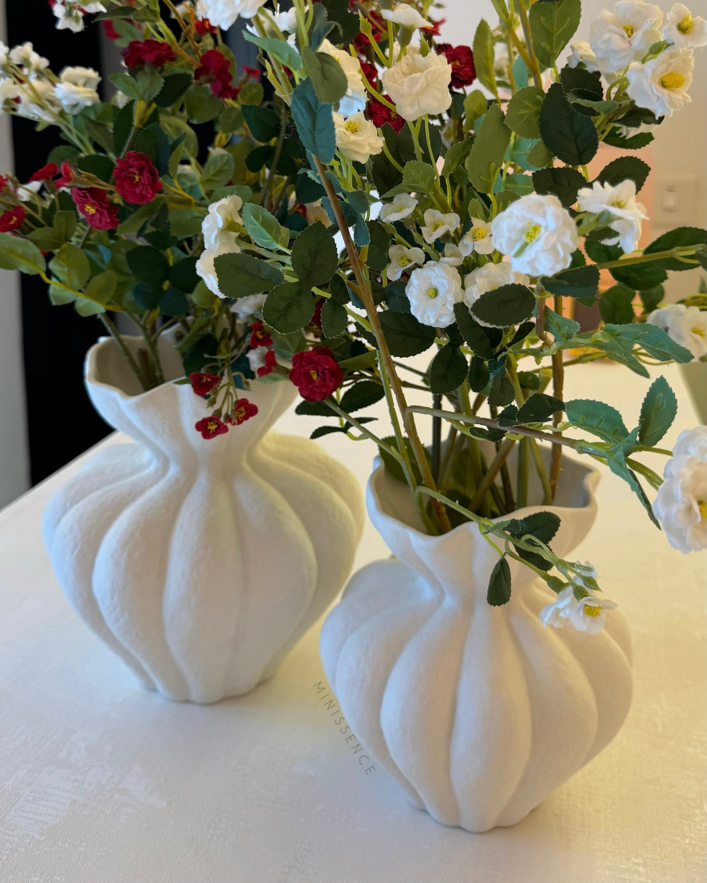 Ivory Bloom Vase