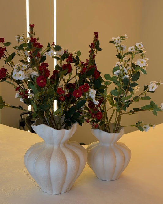 Ivory Bloom Vase