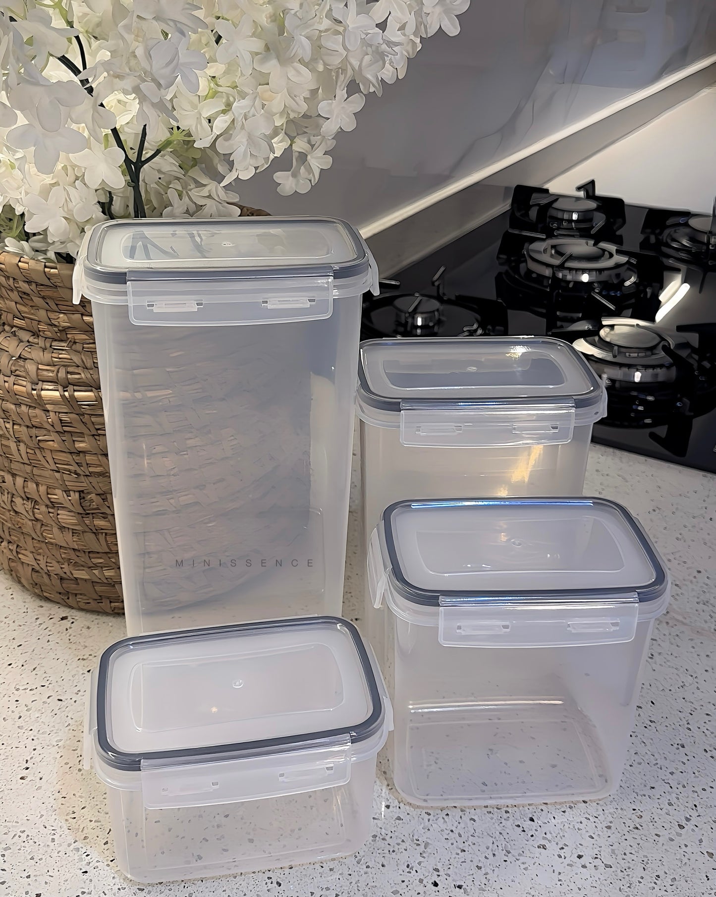 4pcs Pantry Storage Set