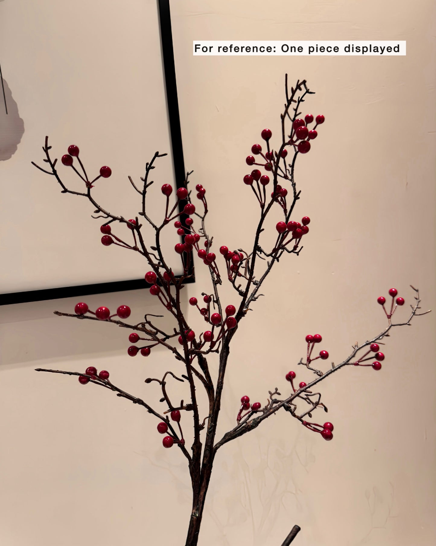 Red Berries Faux Flower