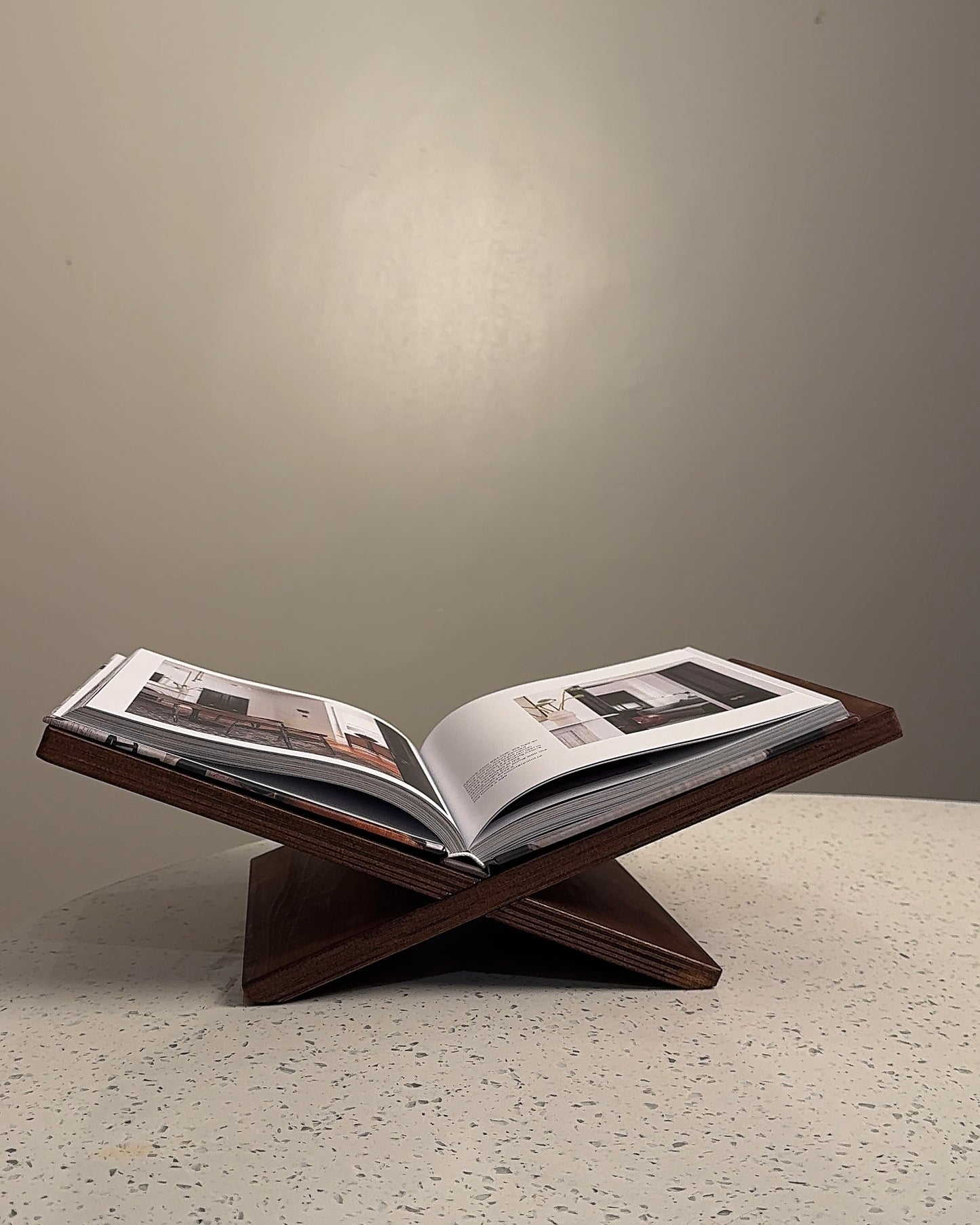 Wooden Book Stand