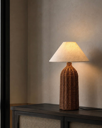 Cove Woven Lamp
