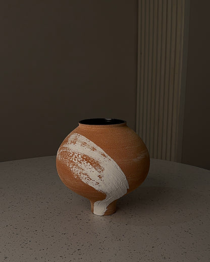 Brushed Clay Vase