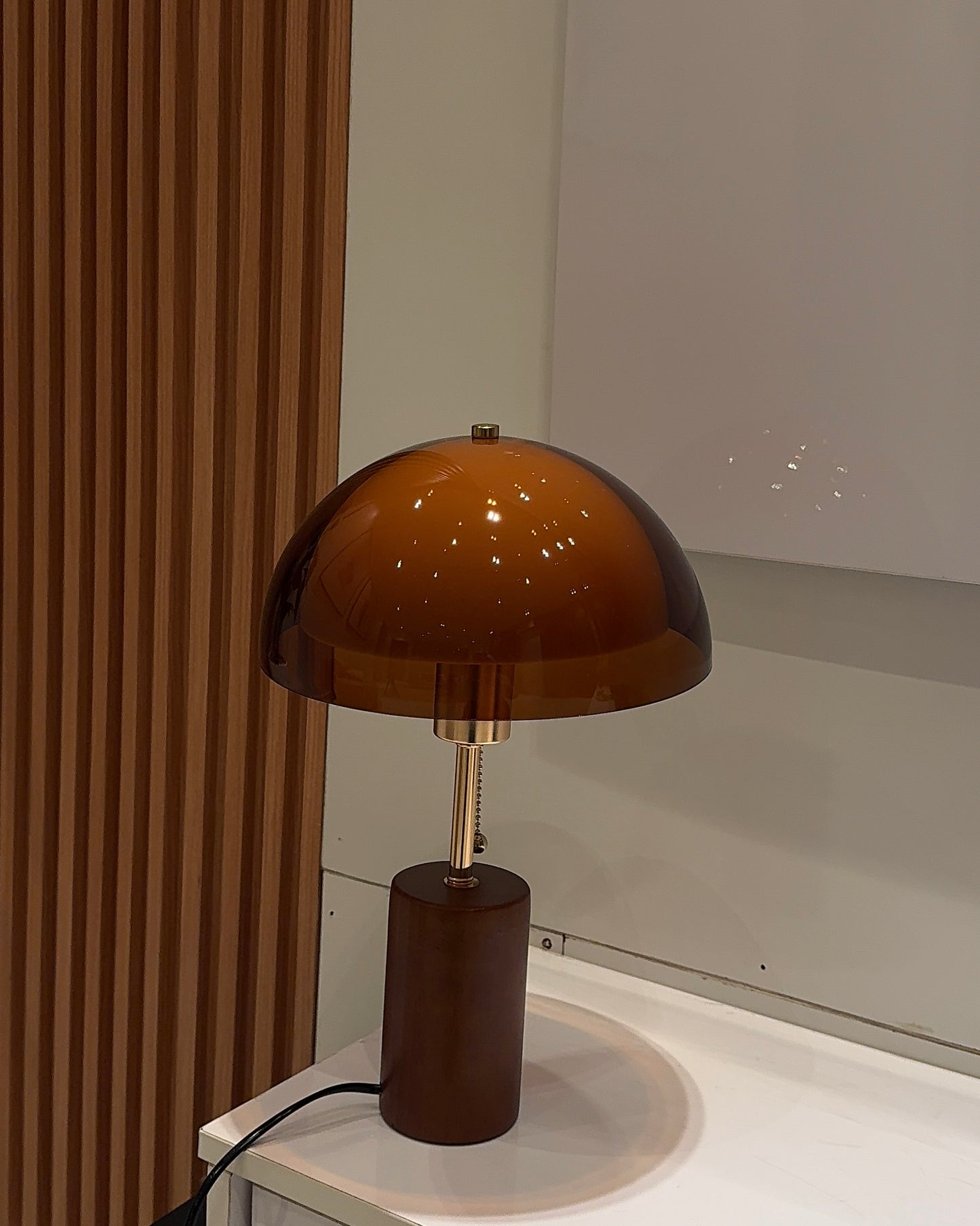 Mocha Arc Lamp