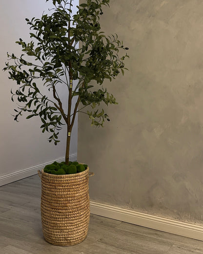 Woven Bamboo Basket