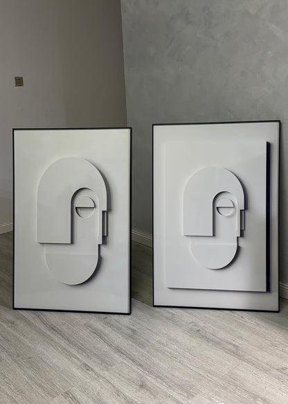 Quiet Face Frame I & II