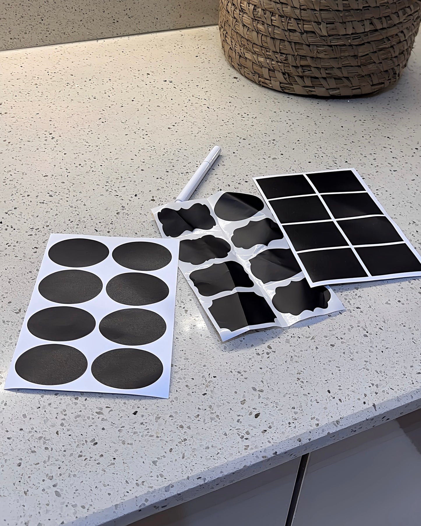 Chalkboard Label Stickers