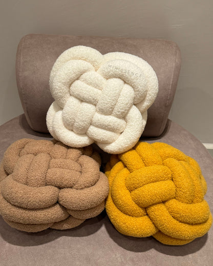 Cluster Knot Pillow