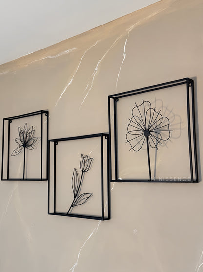 Minimal Floral Wall Art