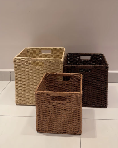 Terra Rattan Basket