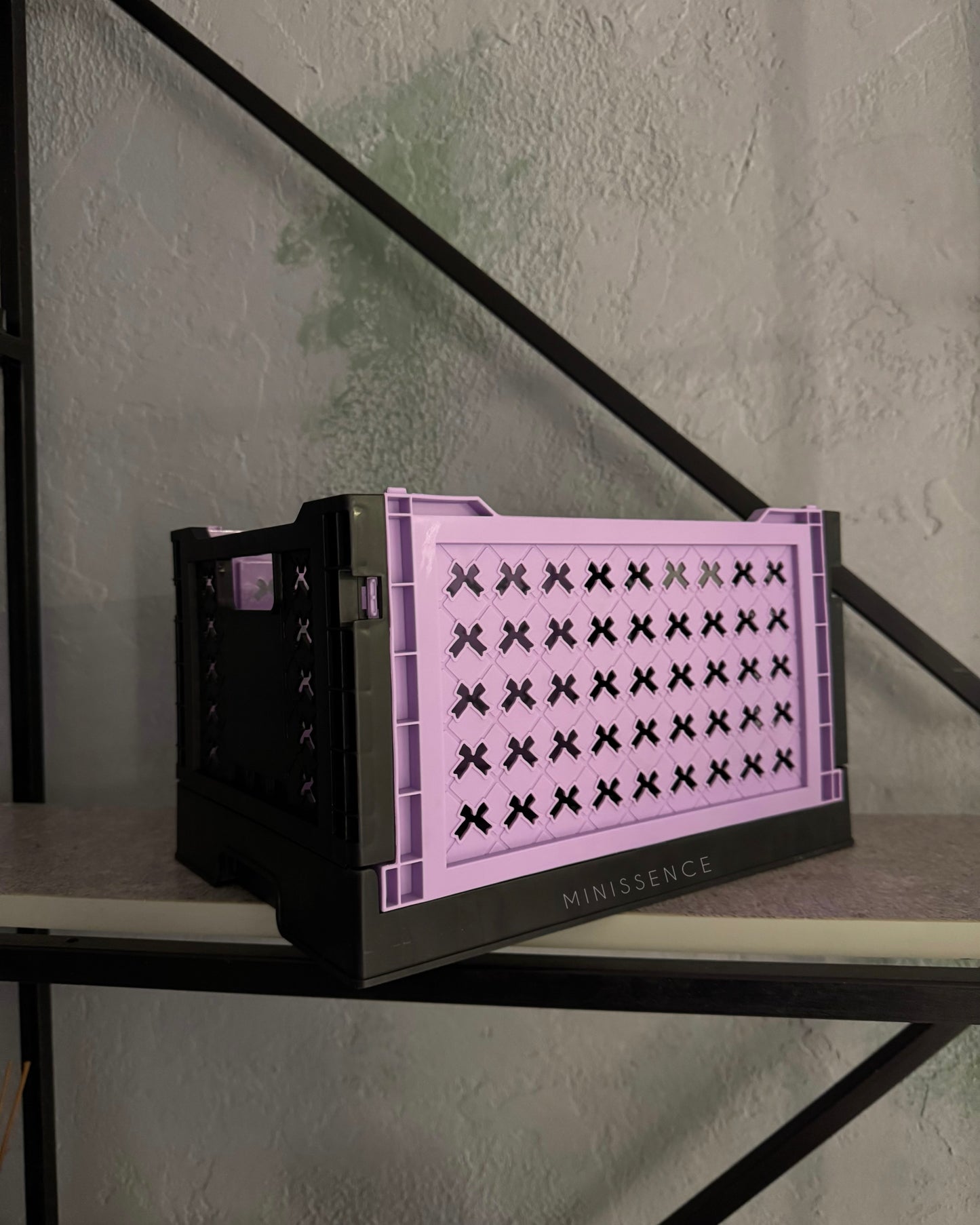 Two-toned Storage Crate