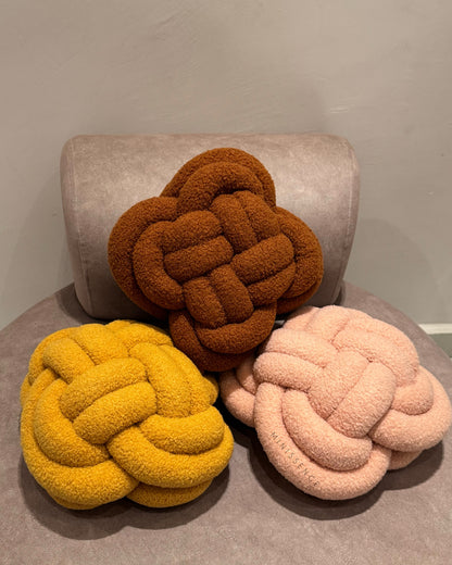 Cluster Knot Pillow