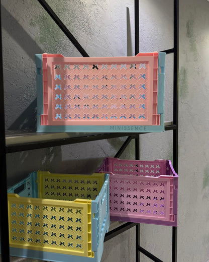 Two-toned Storage Crate