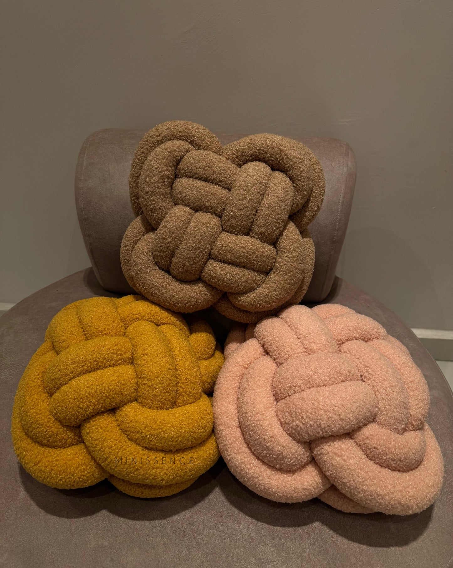 Cluster Knot Pillow