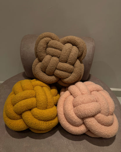 Cluster Knot Pillow