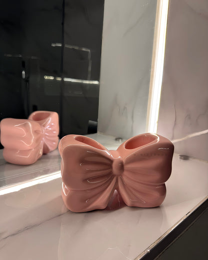 Bow Toothbrush & Paste Holder