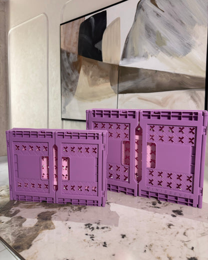 Two-toned Storage Crate