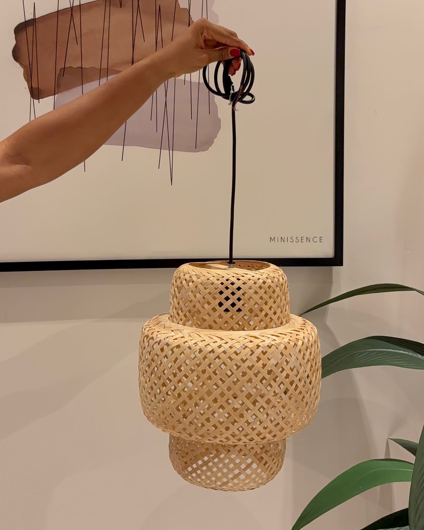 Bamboo Pendant Ceiling Light