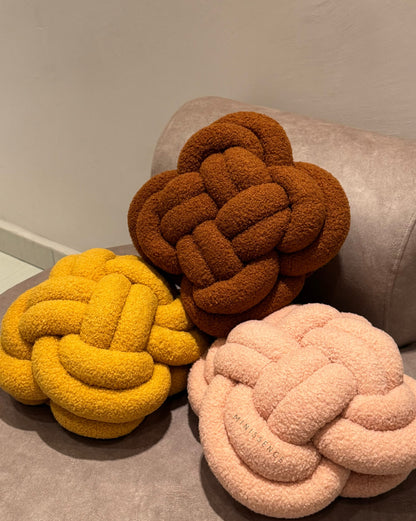Cluster Knot Pillow