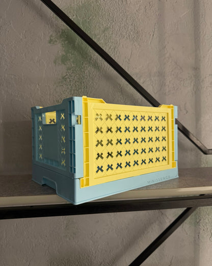 Two-toned Storage Crate