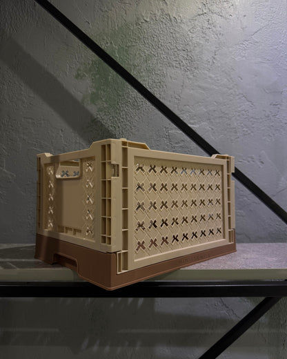 Two-toned Storage Crate