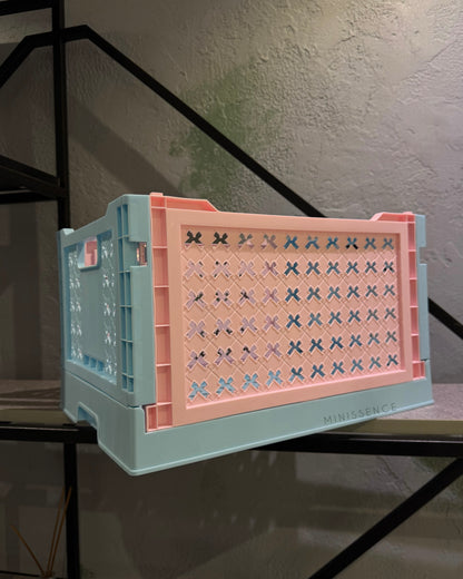 Two-toned Storage Crate