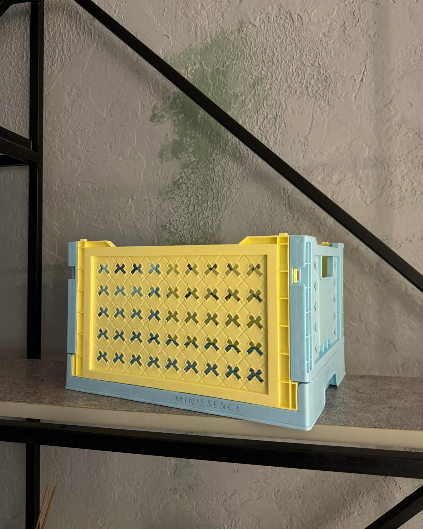 Two-toned Storage Crate