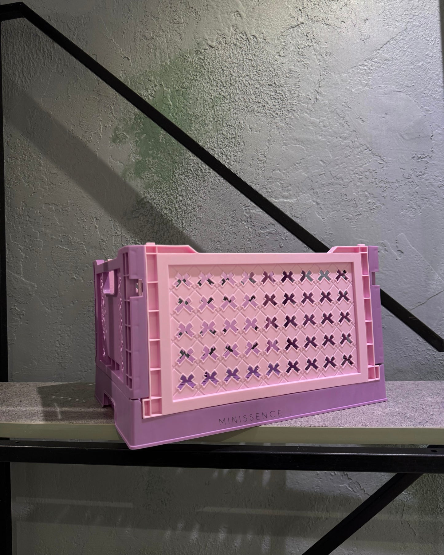 Two-toned Storage Crate