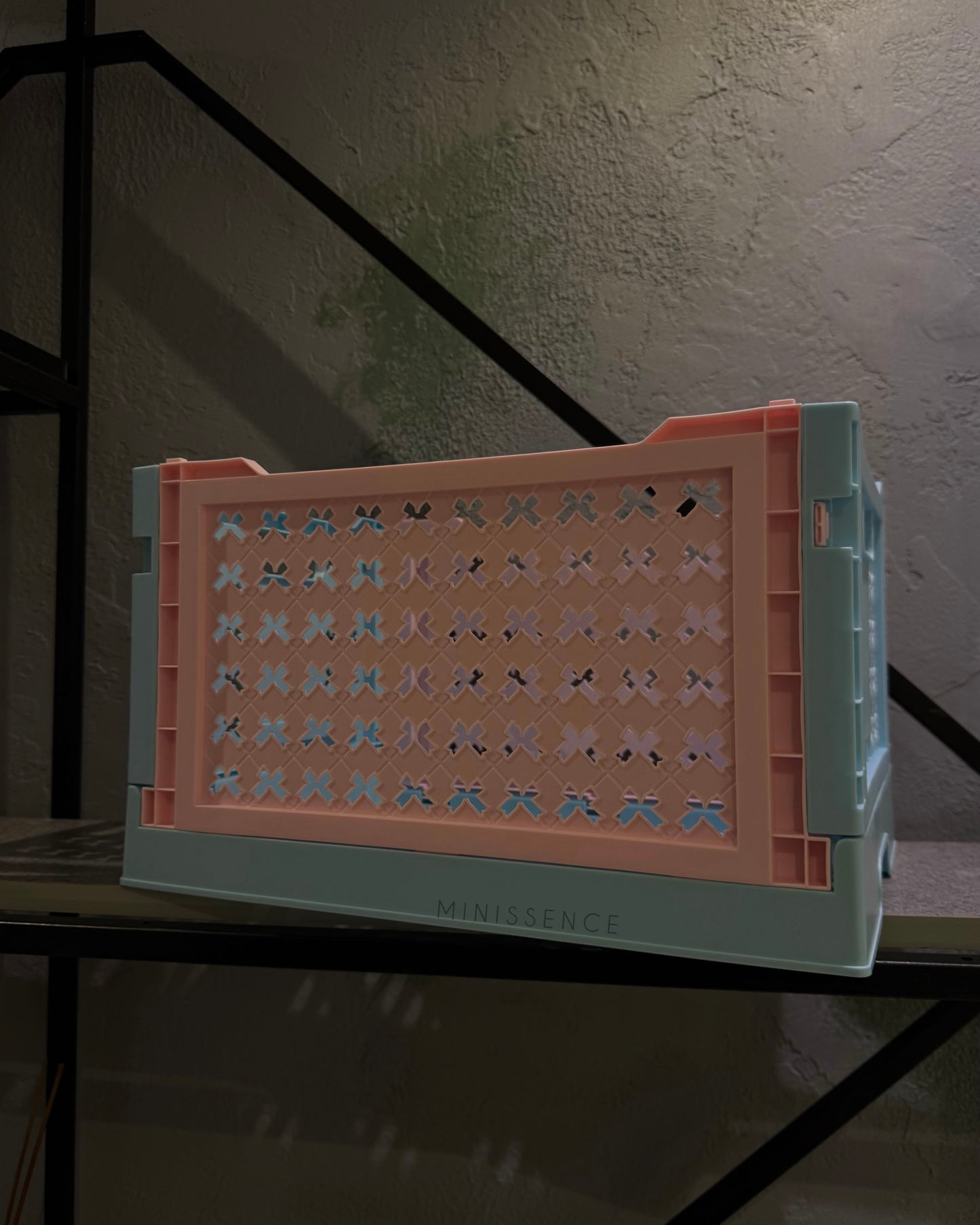 Two-toned Storage Crate