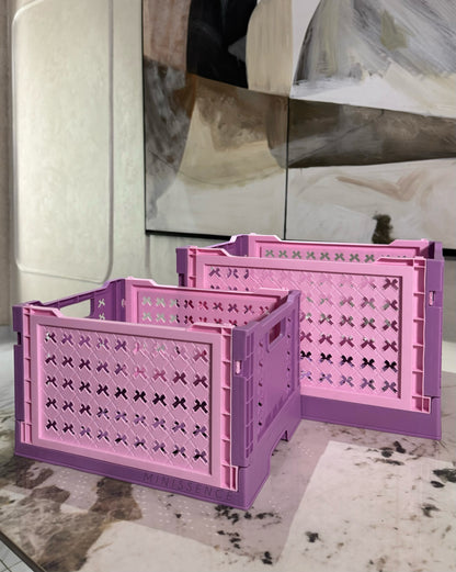 Two-toned Storage Crate