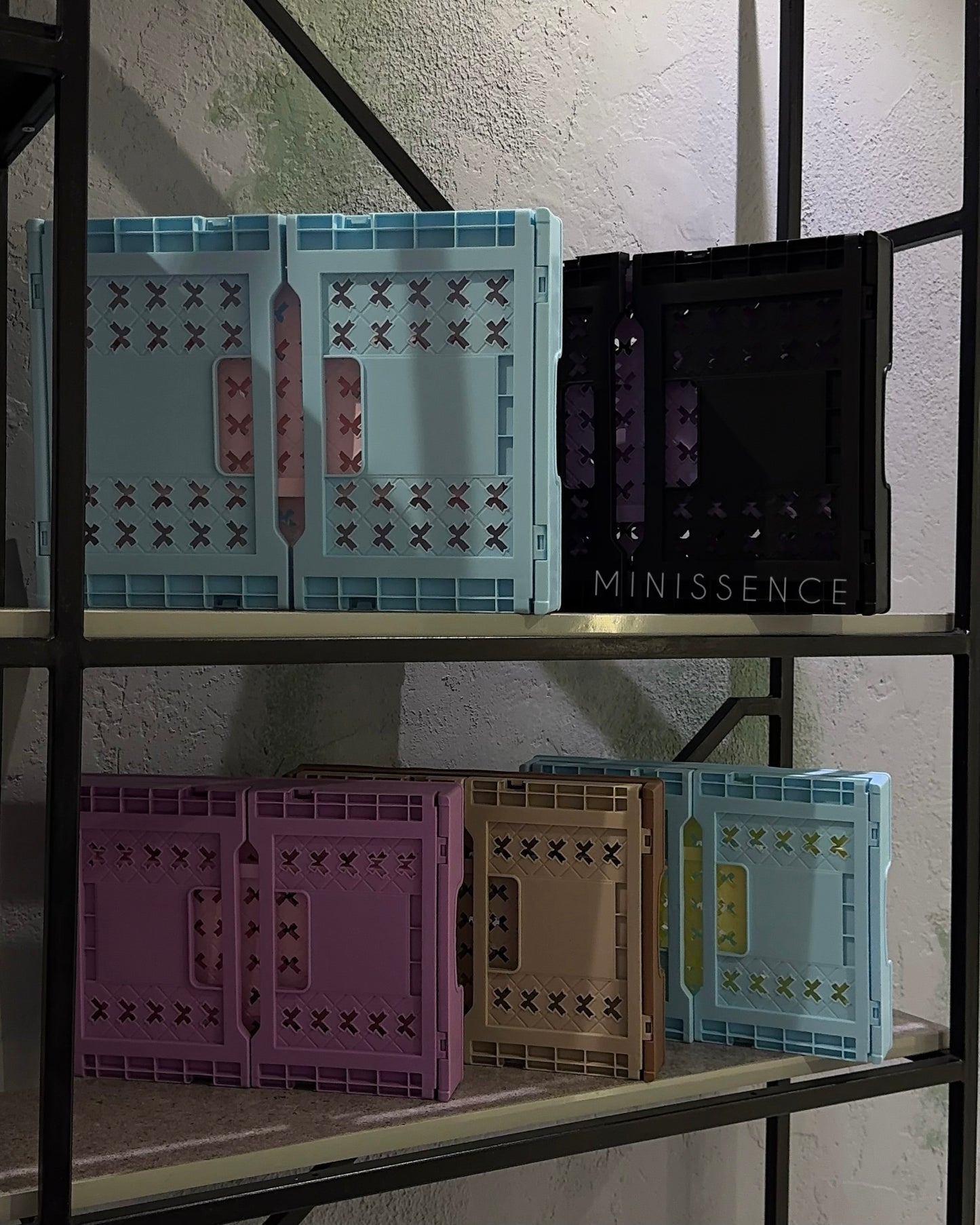 Two-toned Storage Crate